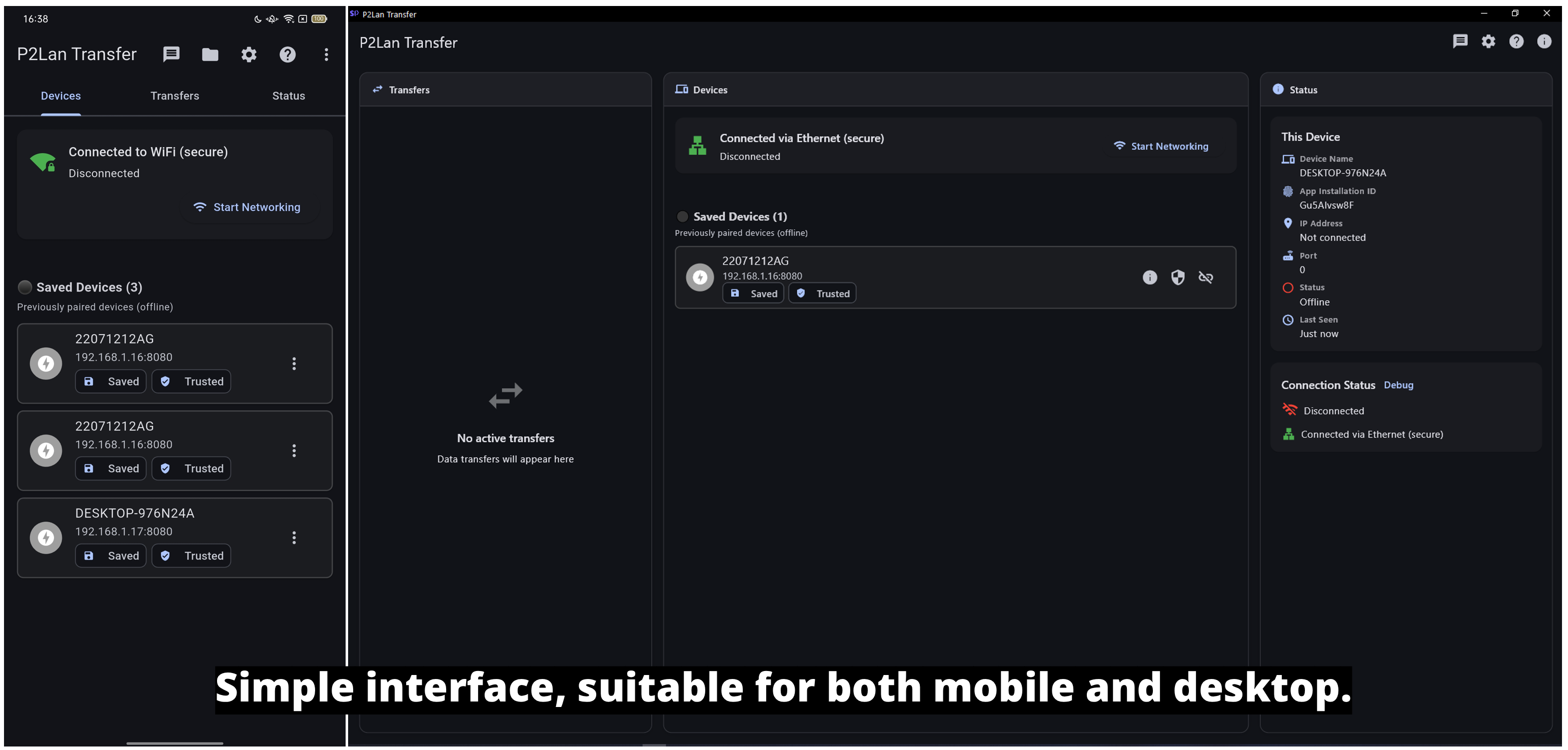 Main Interface